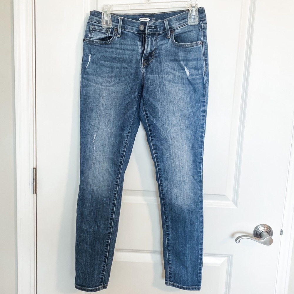Old Navy Distressed Skinny Jeans